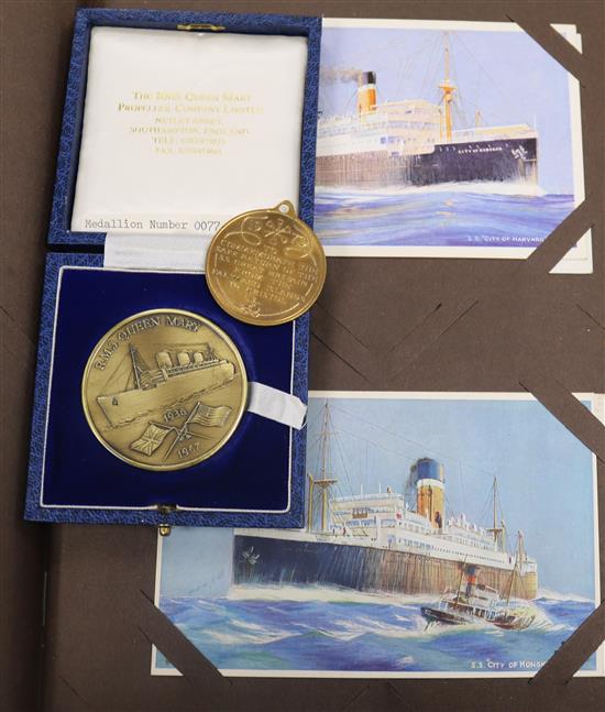 A collection of Shipping-related ephemera,